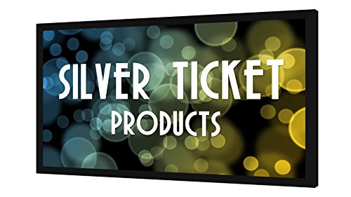STR-169112-WAB Silver Ticket 112 Diagonal 16:9 HDTV (6 Piece Fixed Frame) Projector Screen Woven Acoustic Material