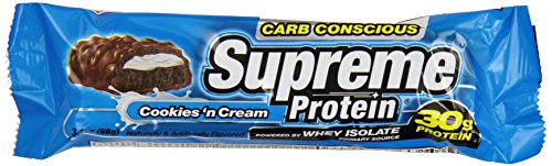 Supreme Protein, Cookies 'n Cream, 12 - 3.1 oz Bars