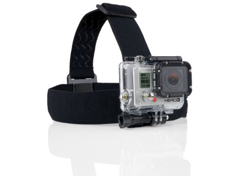 ORDEL® Adjustable Elastic Head Strap Mount Belt For GoPro HD & Hero 1/2/3/3+/4