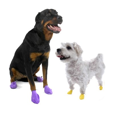 Small - Pawz Durable All Weather Dog Boots