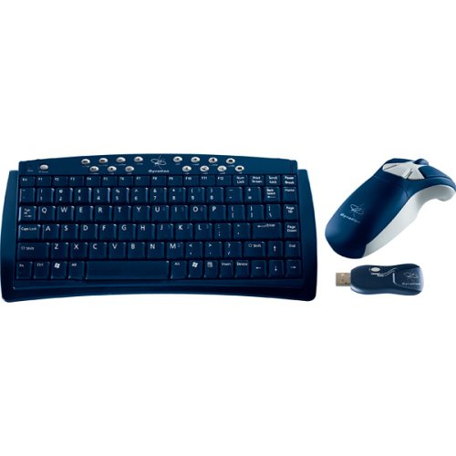 Gyration GC1105CKM Cordless Optical Air Mouse and Compact Keyboard Suite