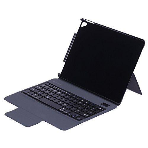 iPad Pro 9.7 / iPad Air 2 Keyboard Case- Arealer® Wireless Bluetooth Leather Keyboard Case Magnetically Stand Ultra Thin