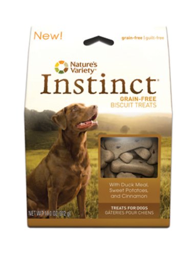 Instinct Biscuit Treats With Duck Meal and Sweet Potato by Nature's Variety, 11oz
