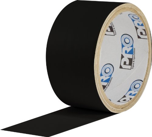 ProTapes Pro Flex Flexible Butyl All Weather Patch and Shield Repair Tape, 50' Length x 2 Width, Black (Pack of 1)