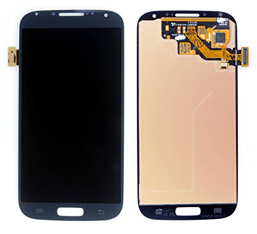 Techorbits Replacement LCD Screen with Digitizer for Samsung Galaxy S4 i9500 i9505 i337 M919 i545 L720 R970 NO LOGO (VERIZON/SPRINT/TMOBILE/ATTUS CELLULAR) BLUE