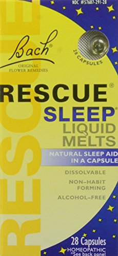 Bach Rescue Natural Sleep Remedy, Liquid Melts, 28 count