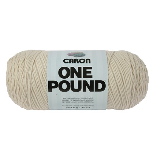Spinrite Caron Fabric Yarn, 1-Pound, Off White