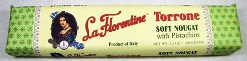La Florentine Soft Torrone Pistachio Bar 5.3 oz (150 g)