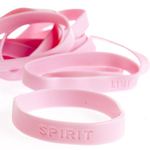 Breast Cancer Rubber Bracelets
