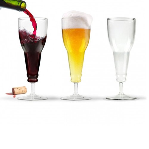 New Beer Glass Cup - Novelty Wine Beer Glass for Bar Stemware