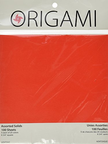 Fold 'Ems Origami Paper 6.75 100/Pkg-20 Colors/5ea