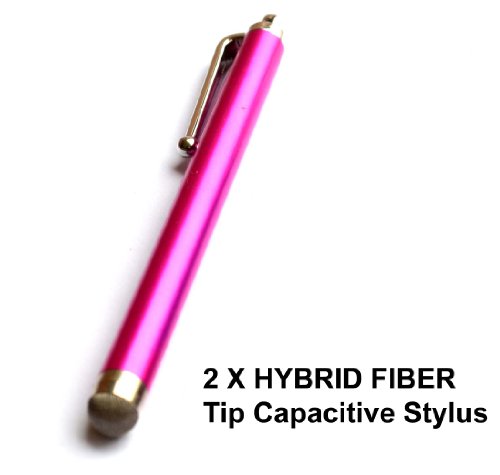 2 X (Pink) Samsung Exhibit 4G Capacitive Compatible Stylus/Styli Pen - Bargains Depot®