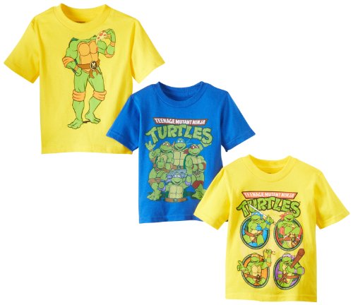 Teenage Mutant Ninja Turtles Boys' 3 Pack Tee