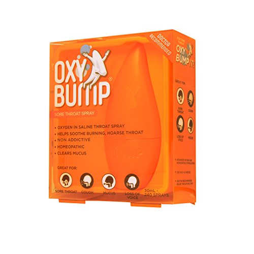 Oxy Bump Throat Spray, 1.01 Fluid Ounce (Pack of 6)