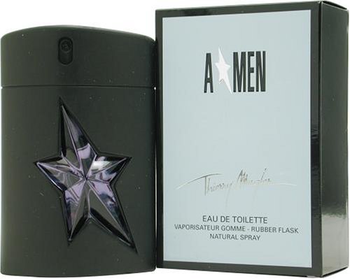 Angel By Thierry Mugler For Men. Eau De Toilette Spray Rubber Bottle 1.7 Ounces
