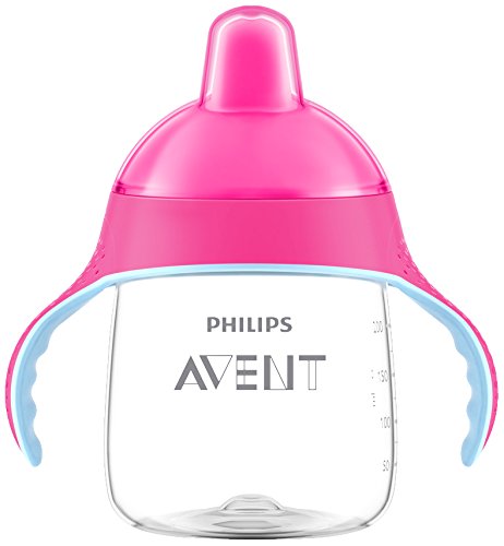 Philips Avent Premium Spout Penguin Cup 9-Ounce Single, Mixed Balloons, SCF753/30