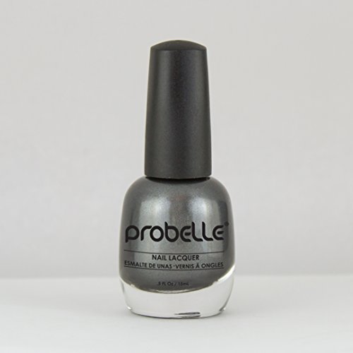 Probelle My Steel Dark Look Nail Polish | .5 Fl Oz/ 15 Ml | Long Lasting Nail Polish with High Gloss Finish | Quick Dry