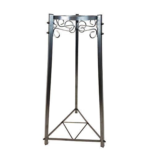 32 2 Step All Metal Stand- Dust Gray/Black