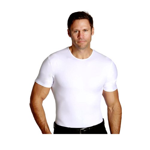Insta Slim INSTASLIMW2X Slimming T-Shirt White XX-Large