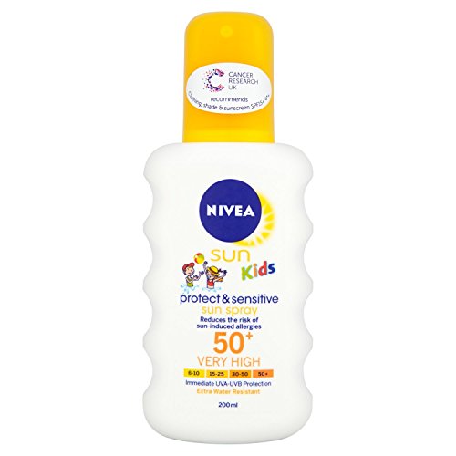 Nivea Sun Kids Pure and Sensitive Sun Spray Very High SPF 50+ - 200 ml