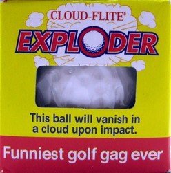 Cloud Flite Exploder - The Ball That Will Vanish in a Cloud Upon Impact