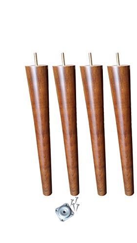 16 Mid-Century Modern Furniture Legs [Bench, Chair or Coffee Table Legs]~ Set of 4 legs