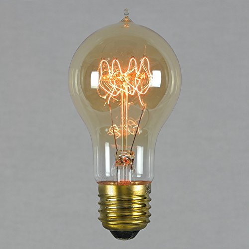 Vintage Edison Light Bulb 60w - Quad Loop 60mm E27 ES Dimmable - The Retro Boutique ®