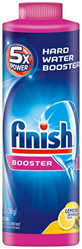 Finish Power Up Rinse Aid Dishwasher Booster Agent, 14 Ounce