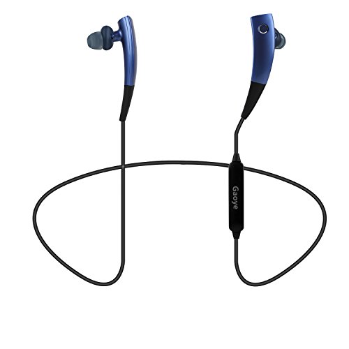 Bluetooth Headphones, Gaoye S920 V4.0 Wireless Bluetooth Headphones Running Earphone Noise Cancelling Univesal Gym Neckband Sports Headset (Blue)
