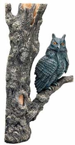 Hydor H2Show Magic World - Left Owl Decoration, 13 x 7 x 3.5