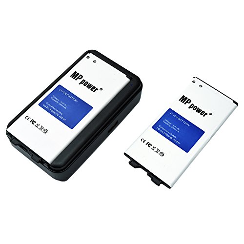 Mondpalast 2 x Replacement battery 2800mAh + Charger for LG G5 lg g5 H850 H830 H820 VS987 LS992 H860N