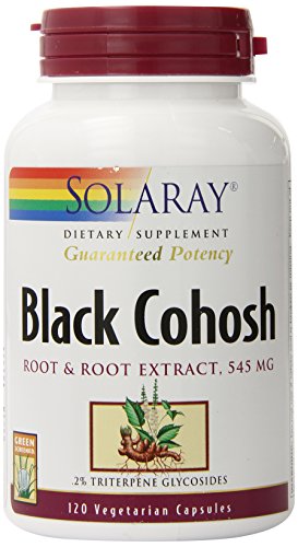 Solaray Black Cohosh Root Supplement, 545mg, 120 Count