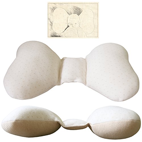 * Choco & Choco Dot ( Organic Cotton.Head & Neck Support Baby Butterfly Pillow )