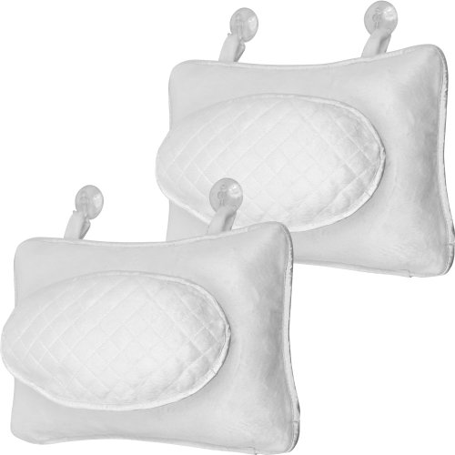 Remedy Micro Terry Bath Pillows, Set of 2