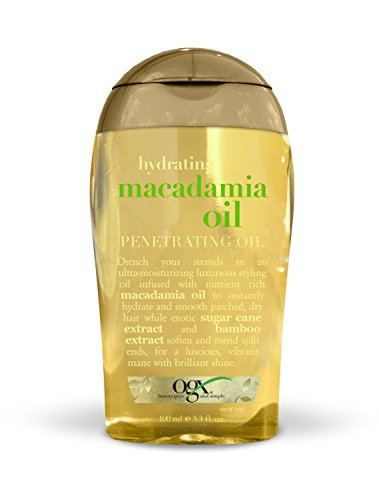 Organix Hydrating Macadamia Oil Penetrating Oil, 3.3 oz