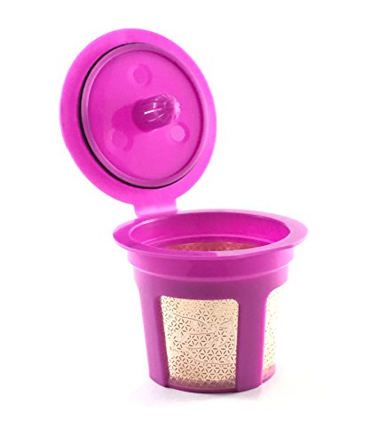 Premium 24K Gold Reusable K-Cup Filter for Keurig 2.0 / 1.0 Series Small Single Serve Coffee Machine K Cup