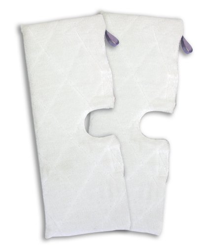 Euro-Pro XLT3501 Shark XL Microfiber Cleaning Pads for the Steam Pocket Mop, Set of 2