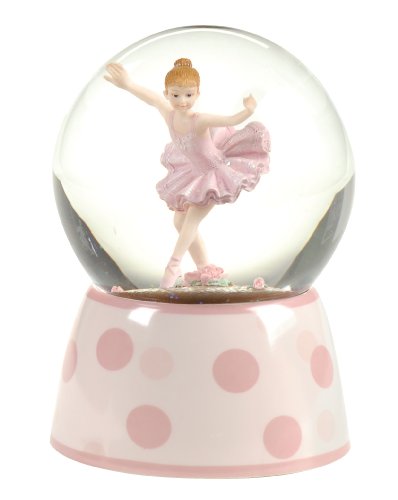 Ballet Gifts Ballerina Musical Glitterdome, 100MM, 5-1/2-Inch