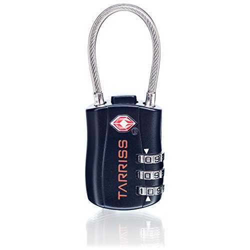 Tarriss TSA Lock - TSA Luggage Locks for Travel - 1 Pack - Lifetime Warranty