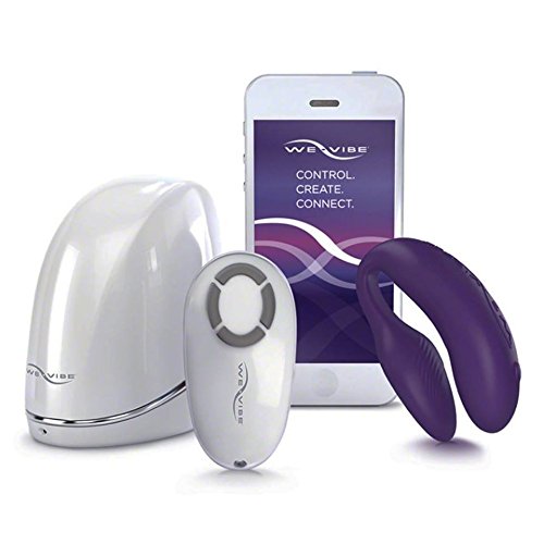 We-Vibe Rechargeable Couples Silicone Waterproof Massager, Purple