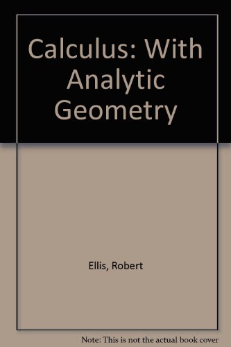 Calculus: With Analytic Geometry