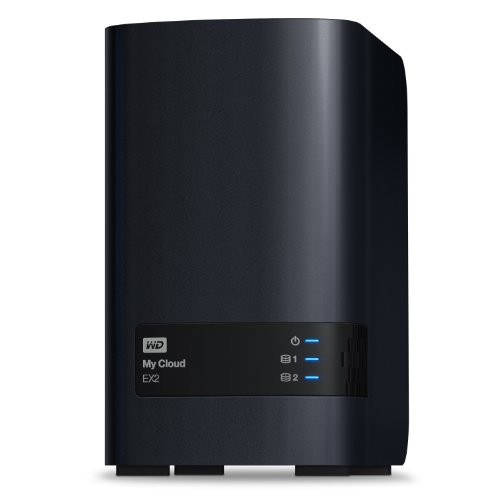 WD My Cloud EX2 8 TB: Reliable Network Attached Storage featuring WD Red Drives