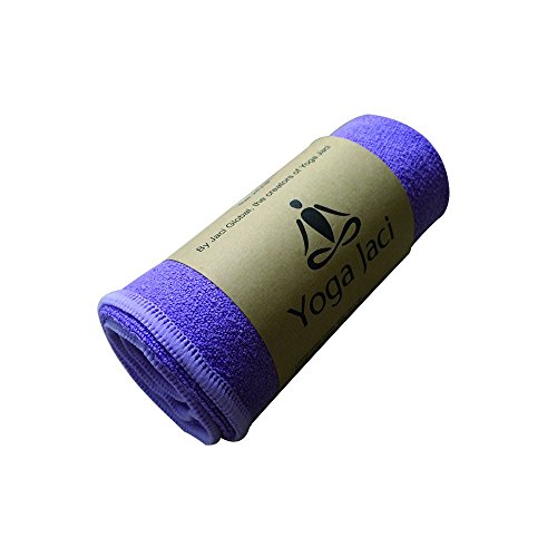 Yoga Hand Towell - Ultra Absorbent - Premium Soft Microfiber - Quick Dry - Machine Washable (Purple, 1 Hand Towel 24x15)