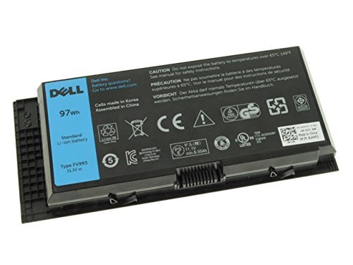 FV993 - Dell Precision M4600 / M4700 / M4800 / M6600 / M6700 / M6800 OEM Original Laptop Battery 9-cell - 97WH - FV993