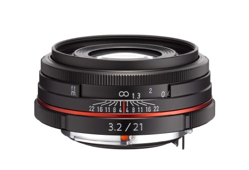 Pentax K-Mount HD DA 21mm f/3.2 ED AL 21-21mm Fixed Lens for Pentax KAF Cameras