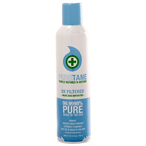 Puretane N-Butane BHO 99.999% Pure Butane Gas 300ml - Choose Your Quantity (48 Cans)