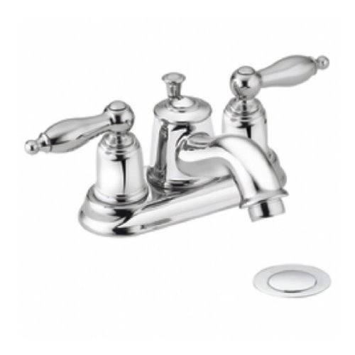 Moen Faucet 64938 Castleby Two Handle Lavatory Faucet 4 Centerset Chrome