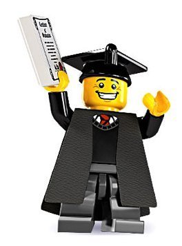 Lego Series 5 Mini Figure Graduate