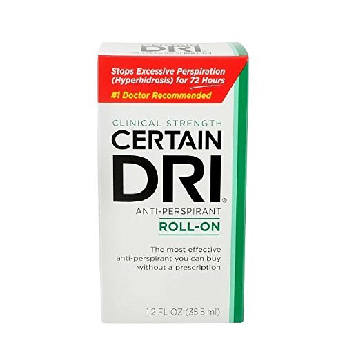 Certain Dri Roll On Deodorant Antiperspirant, 1.2 oz