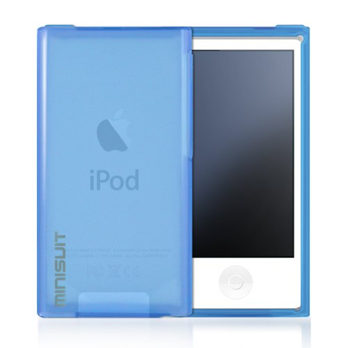 MiniSuit FLEX Rubber Soft Slim Case for Apple iPod Nano 7 (Frost Blue)